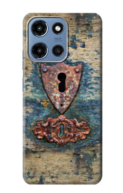 S3955 Vintage Keyhole Weather Door Case For Motorola Moto G 5G (2025) S3955 Vintage Keyhole Weather Door Case For Motorola Moto G 5G (2025)