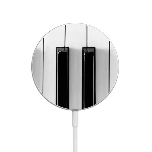 S3524 Piano Keyboard Magnetic Wireless Charger Pad with MagSafe 15W for iPhone 16 15 14 13 12