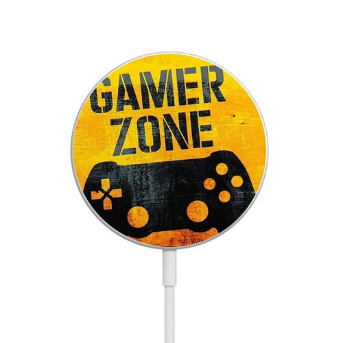 S3690 Gamer Zone Magnetic Wireless Charger Pad with MagSafe 15W for iPhone 16 15 14 13 12