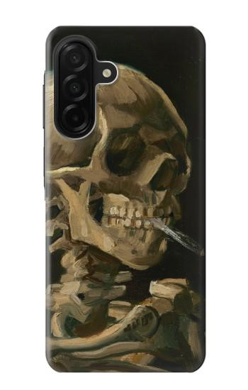 S3358 Vincent Van Gogh Skeleton Cigarette Case For Samsung Galaxy A26