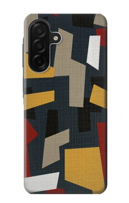S3386 Abstract Fabric Texture Case For Samsung Galaxy A26