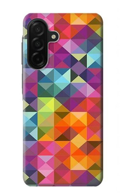 S3477 Abstract Diamond Pattern Case For Samsung Galaxy A26