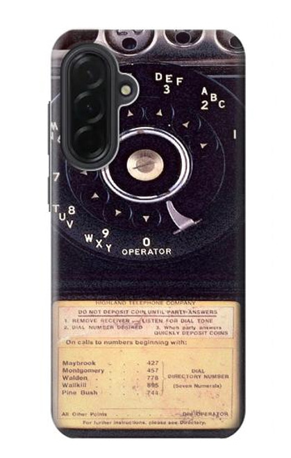 S0086 Payphone Vintage Case For Samsung Galaxy A36