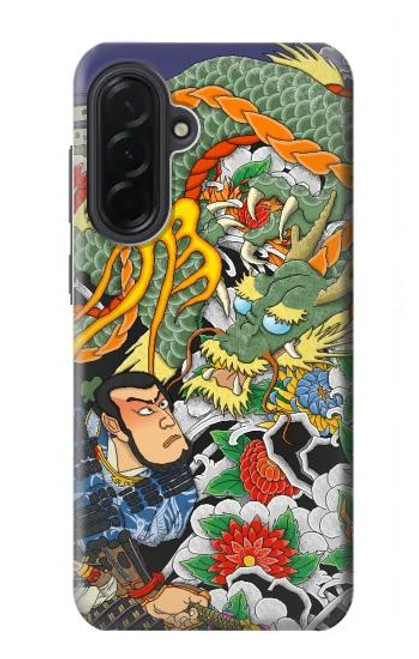S0454 Japan Tattoo Case For Samsung Galaxy A36