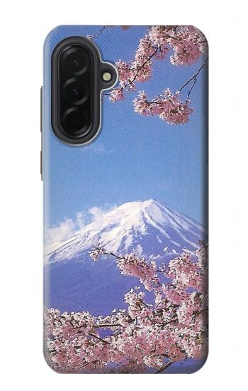 S1060 Mount Fuji Sakura Cherry Blossom Case For Samsung Galaxy A36