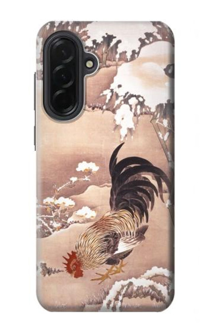 S1332 Ito Jakuchu Rooster Case For Samsung Galaxy A36