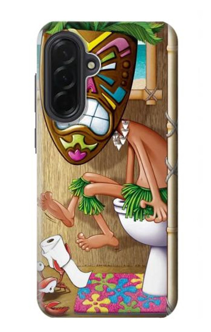 S1702 Tiki Man Toilet Case For Samsung Galaxy A36