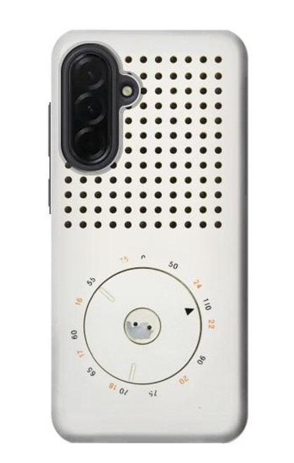 S1857 Retro Transistor Radio Case For Samsung Galaxy A36