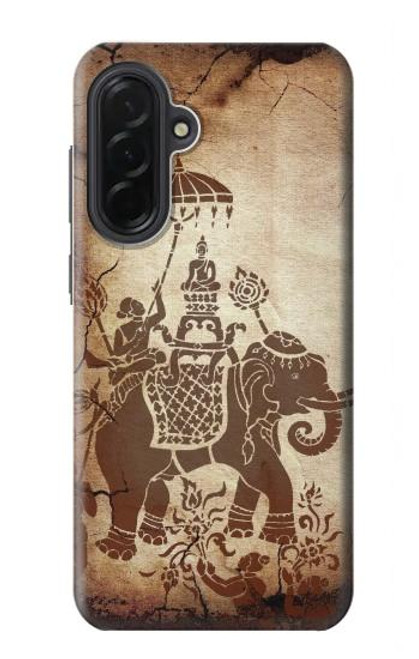 S2102 Thai Art Buddha on Elephant Case For Samsung Galaxy A36