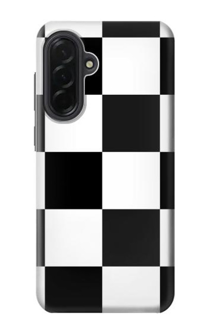 S2492 Black and White Check Case For Samsung Galaxy A36