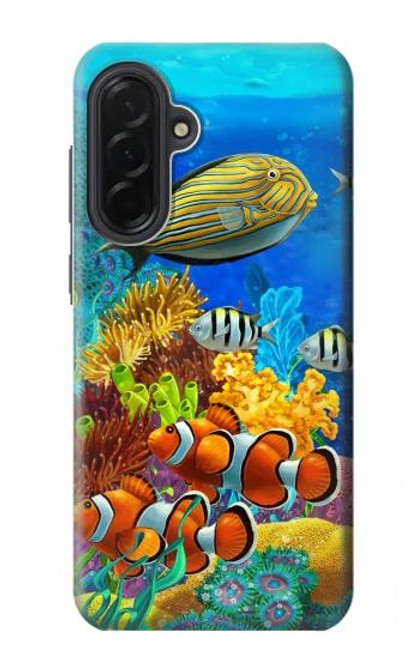 S2568 Sea Seabed Fish Corals Underwater Ocean Case For Samsung Galaxy A36