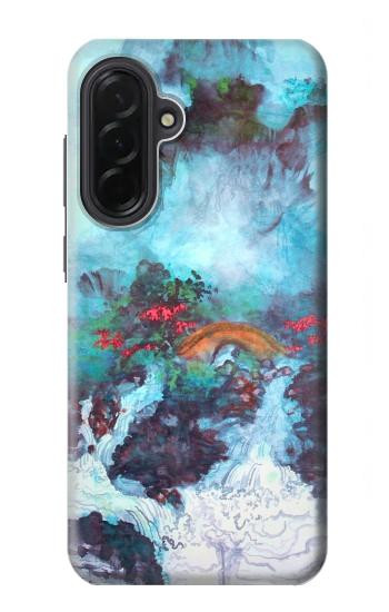 S2724 White Dragon Pool Lui Haisu Case For Samsung Galaxy A36