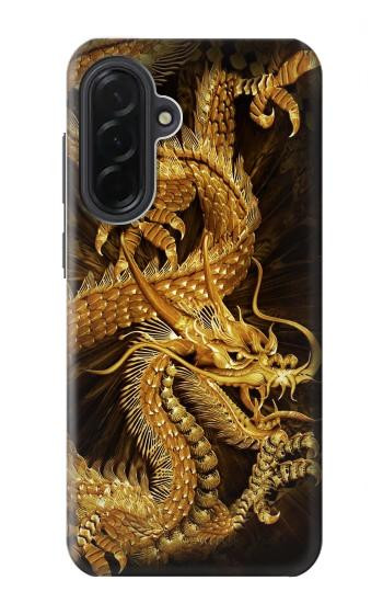 S2804 Chinese Gold Dragon Printed Case For Samsung Galaxy A36