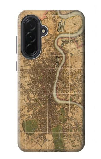S3230 Vintage Map of London Case For Samsung Galaxy A36