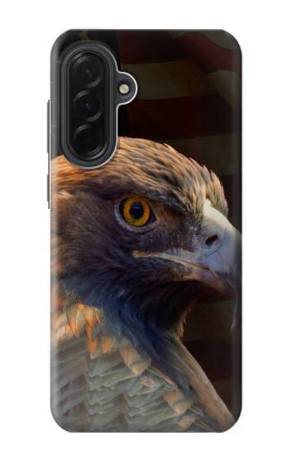 S3376 Eagle American Flag Case For Samsung Galaxy A36