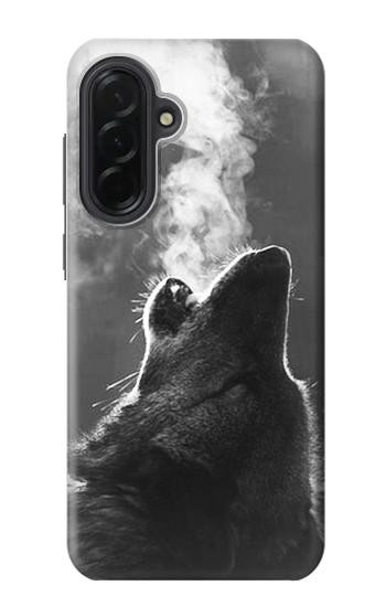 S3505 Wolf Howling Case For Samsung Galaxy A36