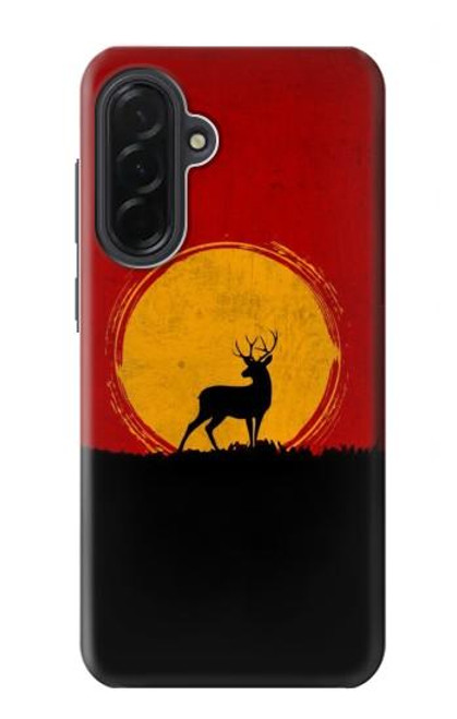 S3513 Deer Sunset Case For Samsung Galaxy A36