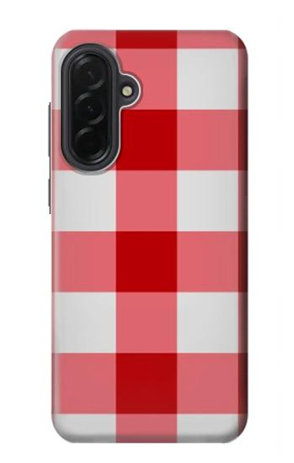 S3535 Red Gingham Case For Samsung Galaxy A36