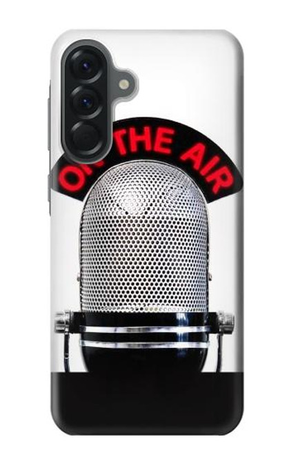 S2381 Vintage Radio Microphone On The Air Case For Samsung Galaxy A56