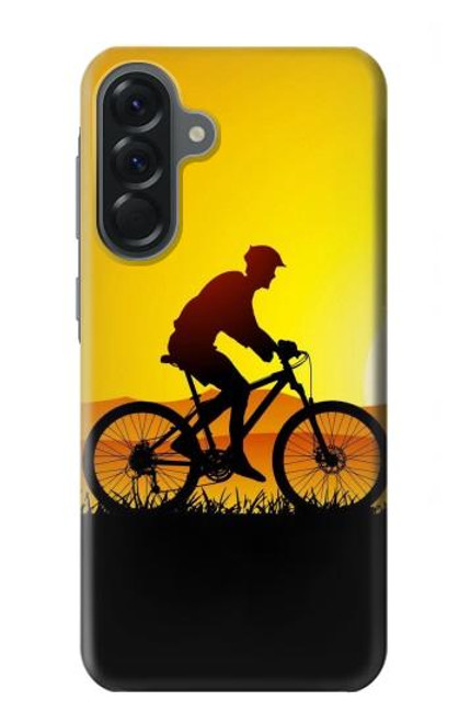 S2385 Bicycle Bike Sunset Case For Samsung Galaxy A56