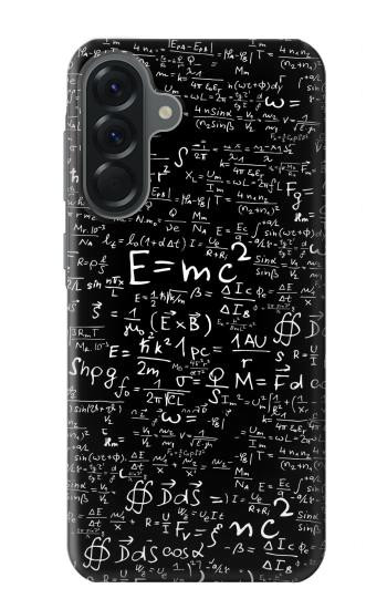 S2574 Mathematics Physics Blackboard Equation Case For Samsung Galaxy A56