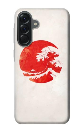 S3237 Waves Japan Flag Case For Samsung Galaxy A56
