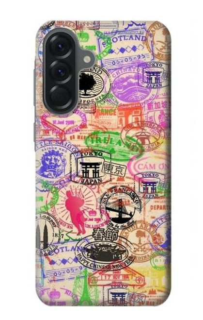 S3904 Travel Stamps Case For Samsung Galaxy A56