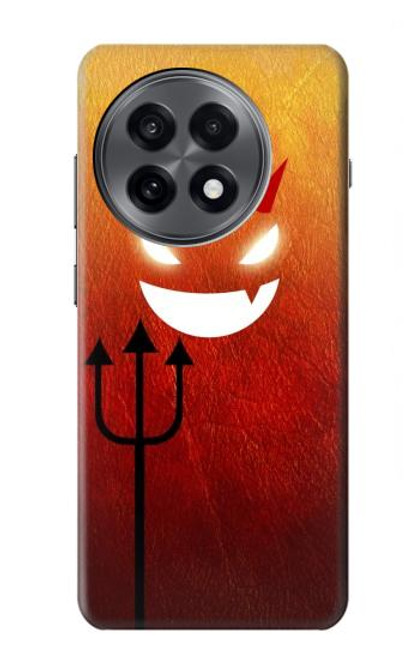 S2454 Red Cute Little Devil Cartoon Case For OnePlus 13R