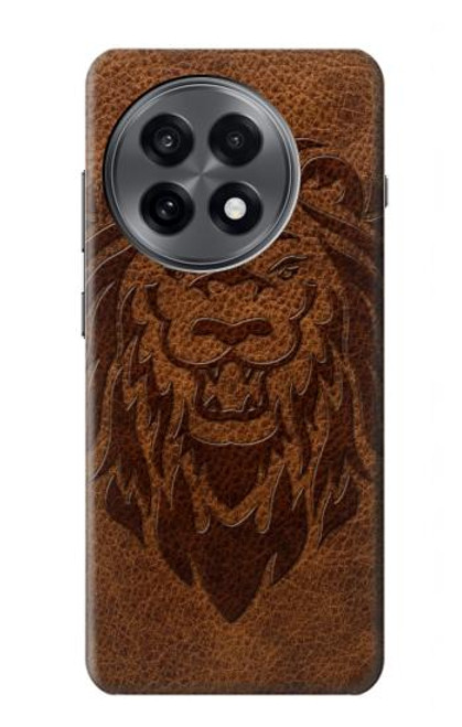 S2529 Leo Zodiac Tattoo Brown Graphic Print Case For OnePlus 13R