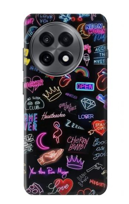 S3433 Vintage Neon Graphic Case For OnePlus 13R