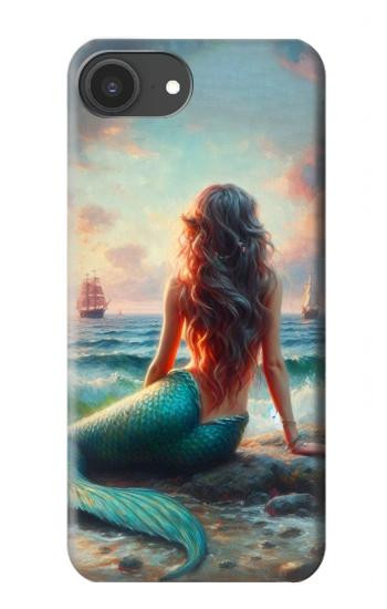 S4006 Oil Painting Mermaid Case For iPhone 16e, 17e