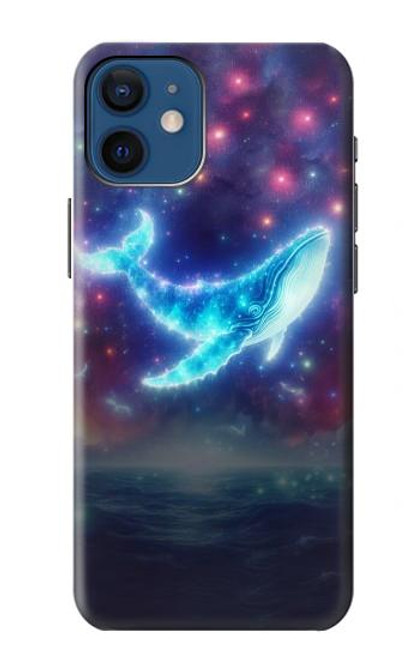 S3982 Dream Whale Colorful Nebula Case For iPhone 12 mini