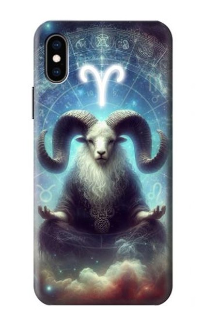 S4002 Mystical Zodiac Aries Case For iPhone X, iPhone XS