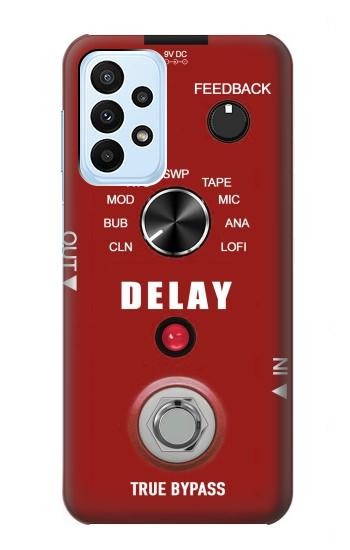 S4011 Red Guitar Analog Delay Graphic Case For Samsung Galaxy A23