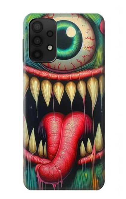 S4000 Monster Graffiti Wall Art Case For Samsung Galaxy A32 5G