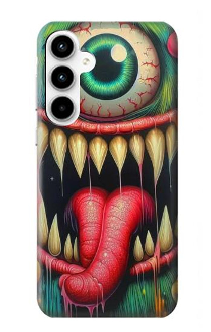 S4000 Monster Graffiti Wall Art Case For Samsung Galaxy A35 5G