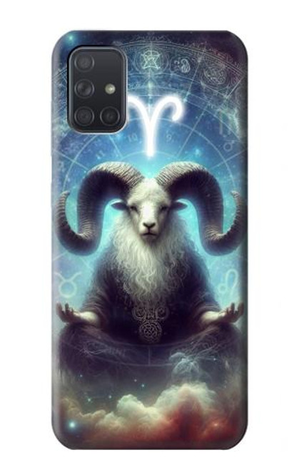 S4002 Mystical Zodiac Aries Case For Samsung Galaxy A71
