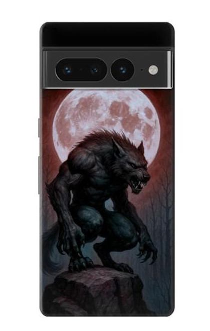 S4024 Werewolf Blood Moon Case For Google Pixel 7 Pro