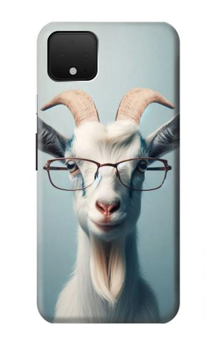 S3991 Goat Glasses Case For Google Pixel 4