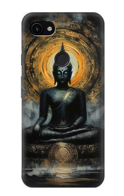 S3968 Black Buddha Case For Google Pixel 3a XL