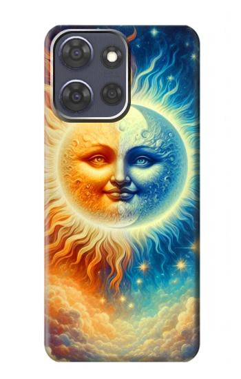 S3966 Artistic Sun Moon Case For Motorola Moto G Power (2025,2026)