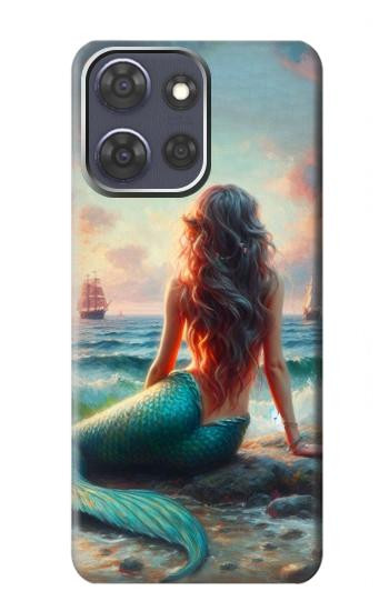 S4006 Oil Painting Mermaid Case For Motorola Moto G Power (2025,2026)