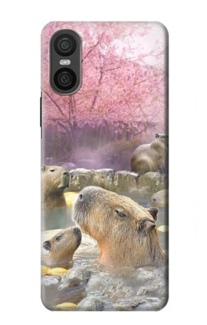 S4030 Capybara Hot Spring Case For Sony Xperia 10 VI