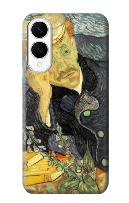 S0212 Van Gogh Portrait of Dr. Gachet Case For Samsung Galaxy S25 Edge