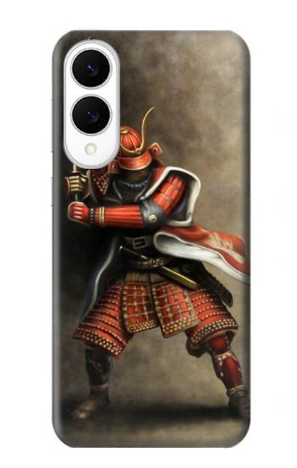 S0796 Japan Red Samurai Case For Samsung Galaxy S25 Edge