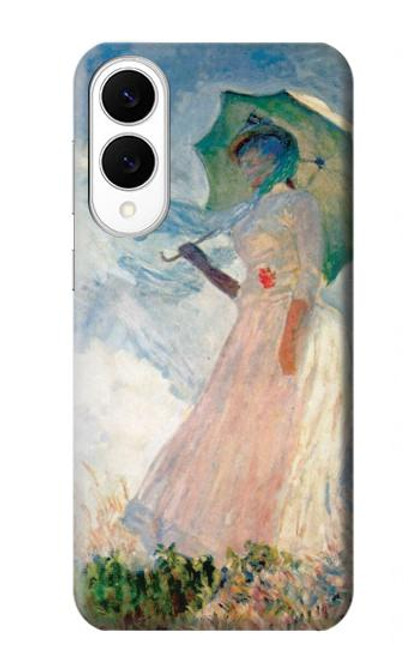 S0998 Claude Monet Woman with a Parasol Case For Samsung Galaxy S25 Edge