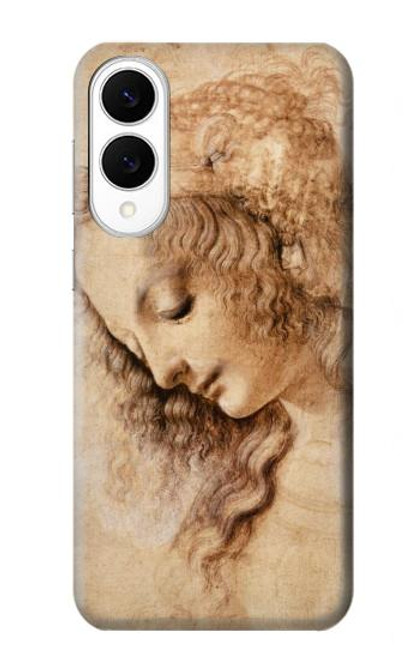 S1045 Leonardo da Vinci Woman's Head Case For Samsung Galaxy S25 Edge