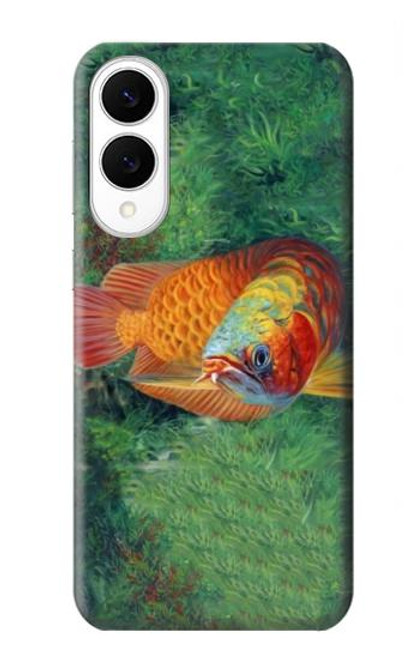 S1157 Red Arowana Fish Case For Samsung Galaxy S25 Edge S1157 Red Arowana Fish Case For Samsung Galaxy S25 Edge