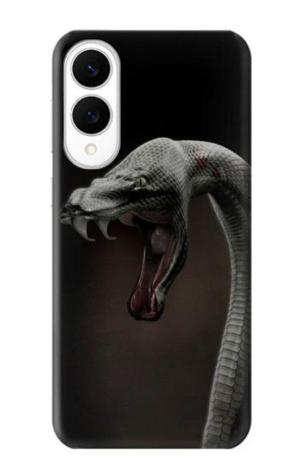 S1597 Black Mamba Snake Case For Samsung Galaxy S25 Edge