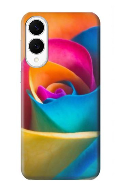 S1671 Rainbow Colorful Rose Case For Samsung Galaxy S25 Edge